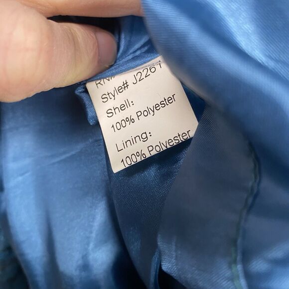 Anthropologie Piko 1988 Retro Tapestry Coat Regencycore Victorian Preppy Medium - Picture 8 of 10